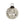 Silverfrost Holiday Ornament S, Waves