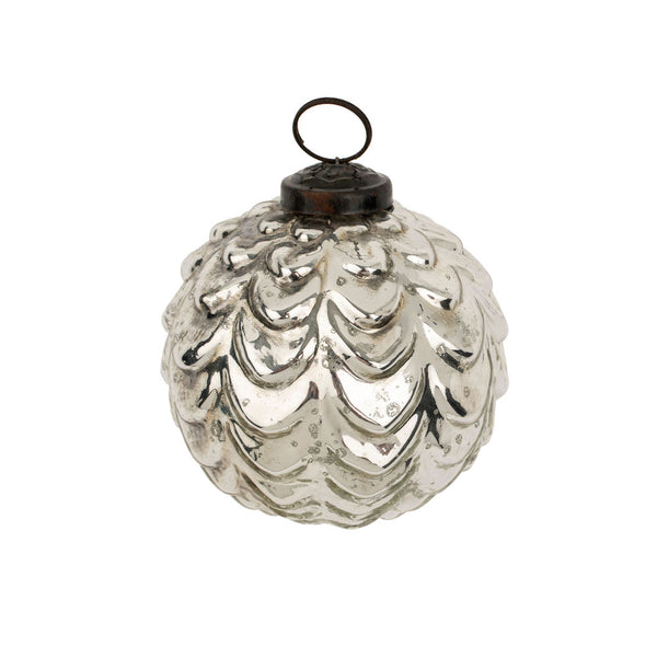 Silverfrost Holiday Ornament S, Waves