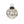 Silverfrost Holiday Ornament S, Ribbed