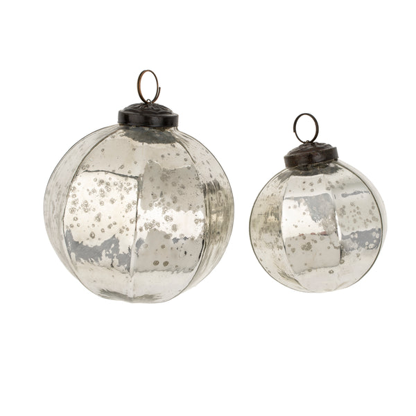 Silverfrost Holiday Ornament L, Bands