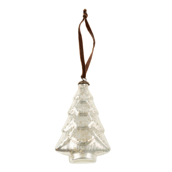 Glass Christmas Tree Ornament L