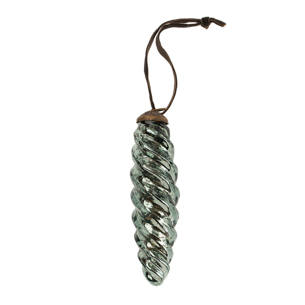 Icicle Ornament L, Teal