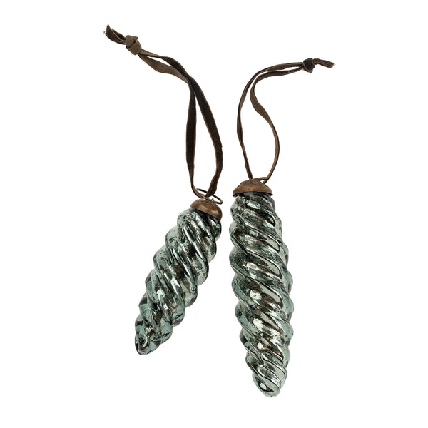 Icicle Ornament S, Teal