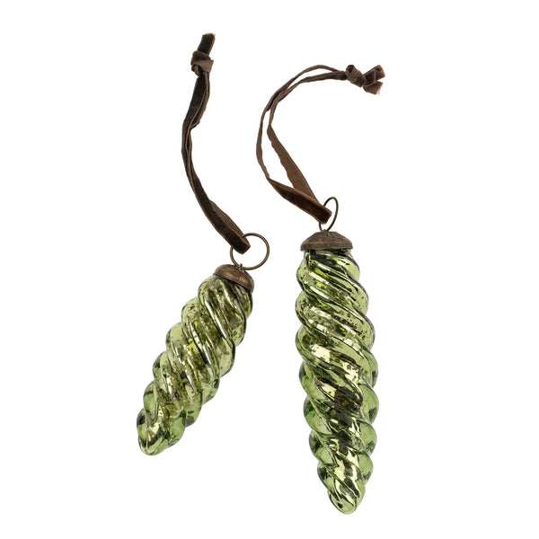 Icicle Ornament L, Jade