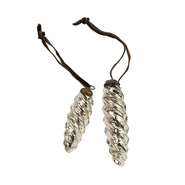 Icicle Ornament S, Silver