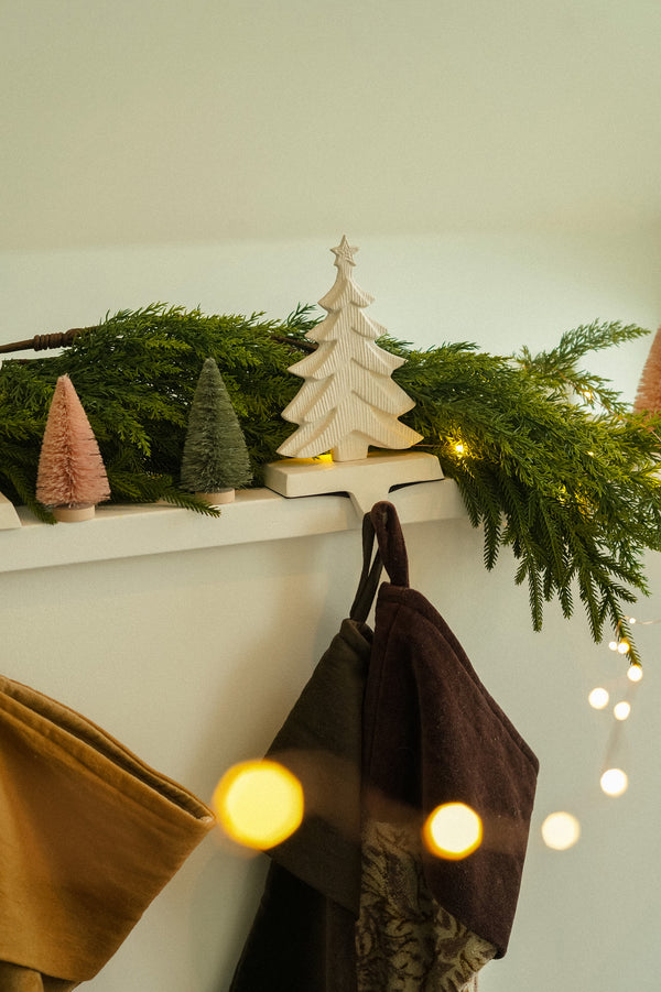 Christmas Tree Stocking Holder