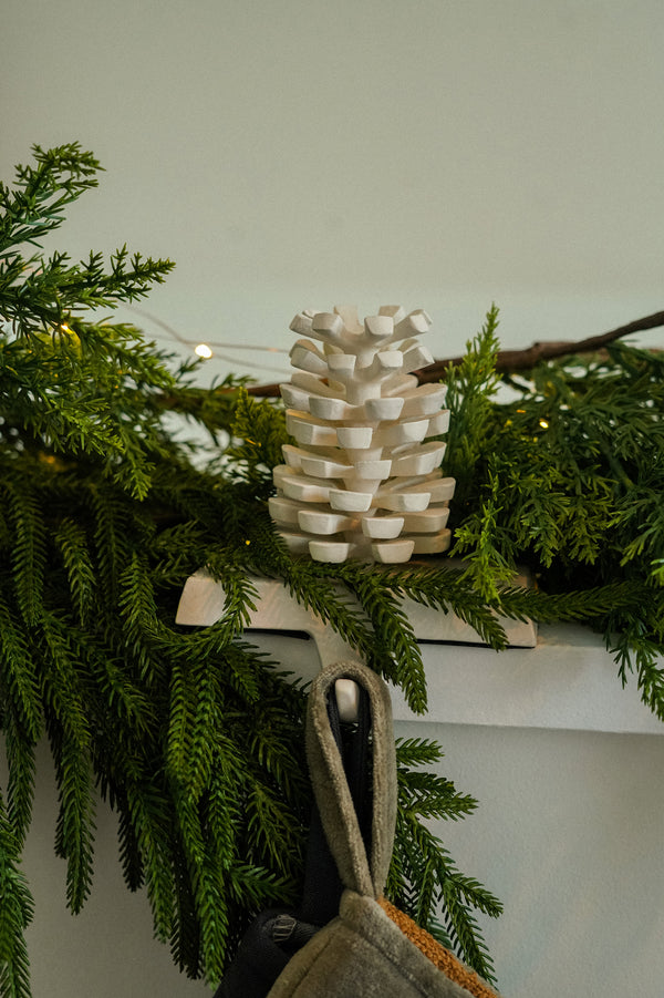 Pinecone Stocking Holder
