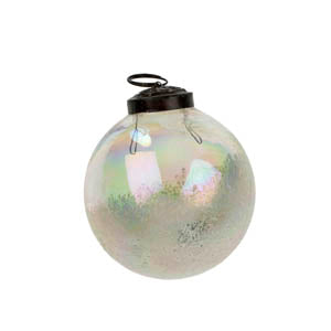 Iridescent Glass Ornament S