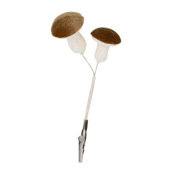 Mini Mushroom Ornament Clip