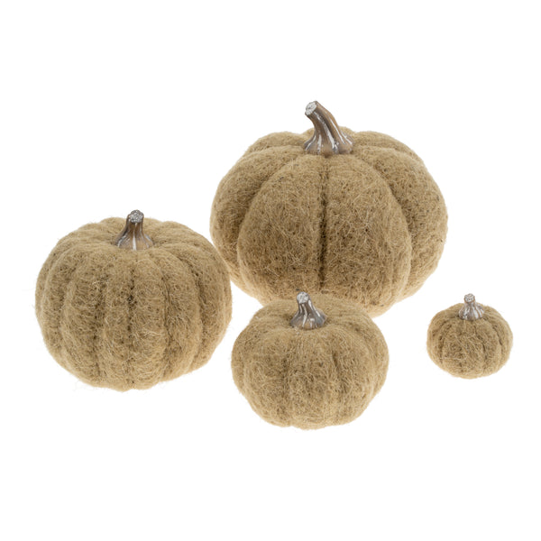 Felt Pumpkin M, Moss