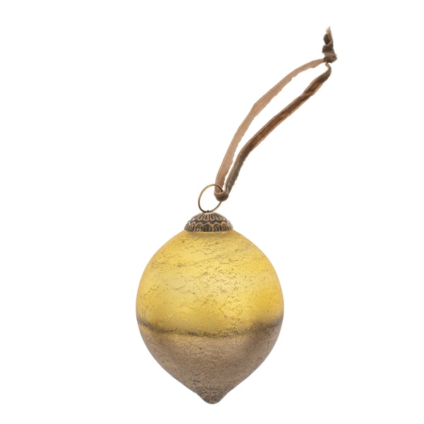 Dew Drop Bauble Ornament M, Chartreuse