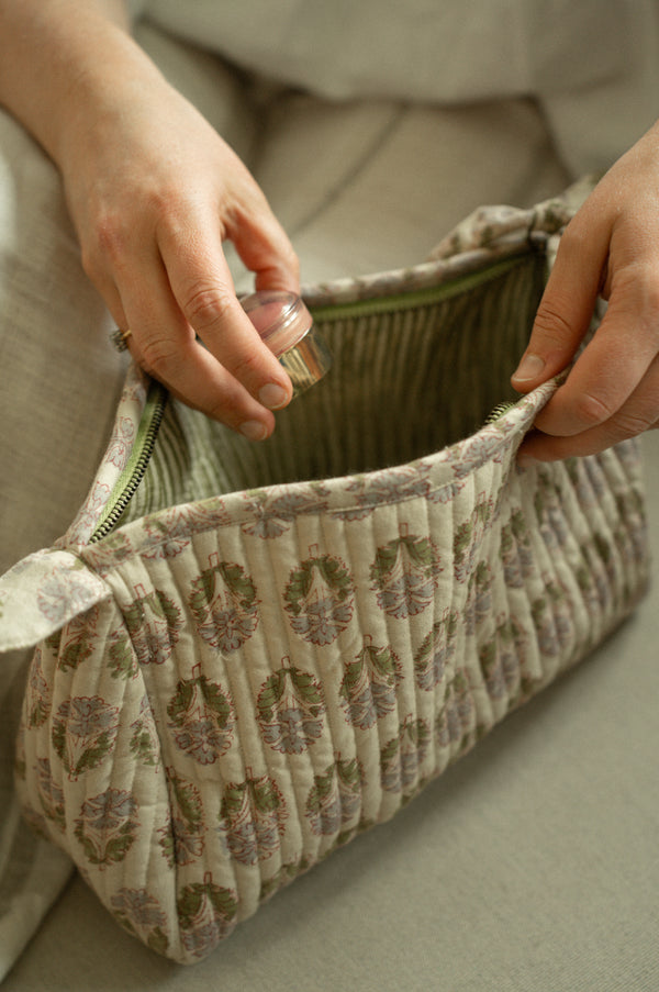 Nandini Block Print Pouch L