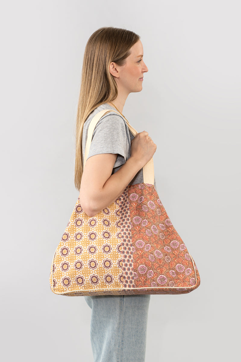 Cleo Market Bag, Peach – Indaba Home