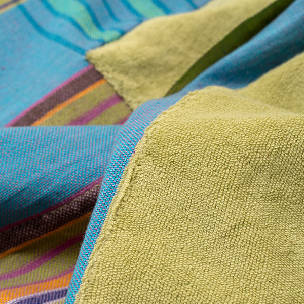 Kikoy Beach Towel/Sarong, Green
