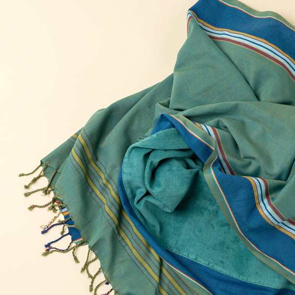 Kikoy Beach Towel/Sarong, Teal