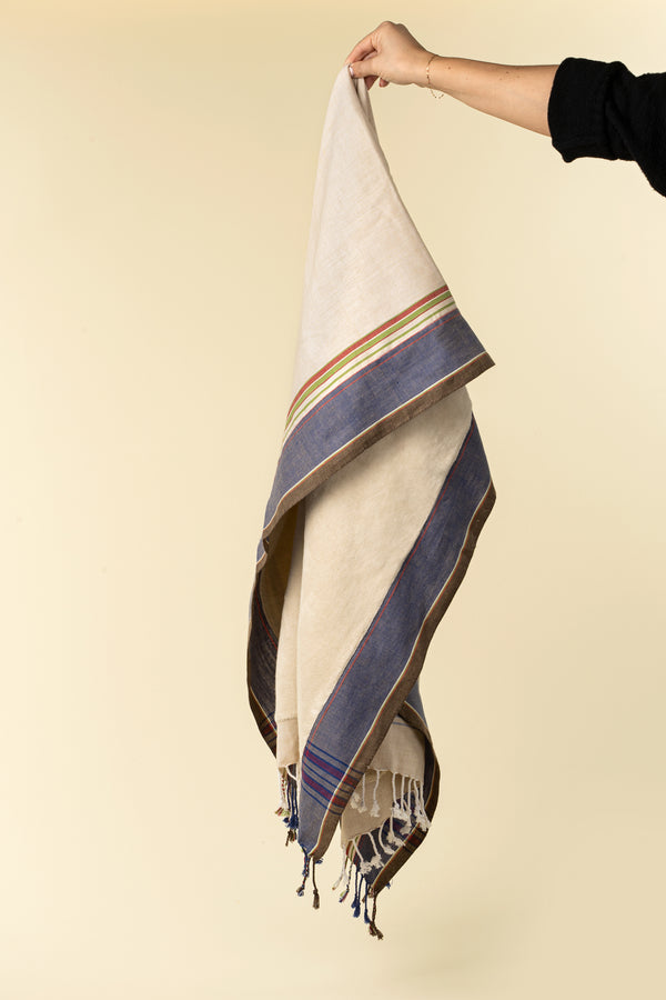Kikoy Beach Towel/Sarong, Natural