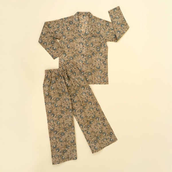 Shalini Block Print Pyjama Set - L/XL