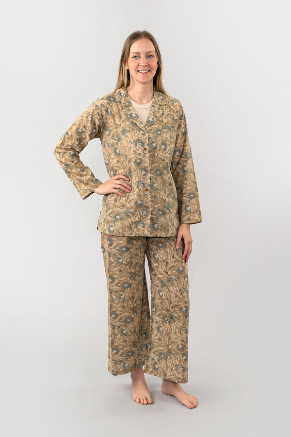 Shalini Block Print Pyjama Set - S/M
