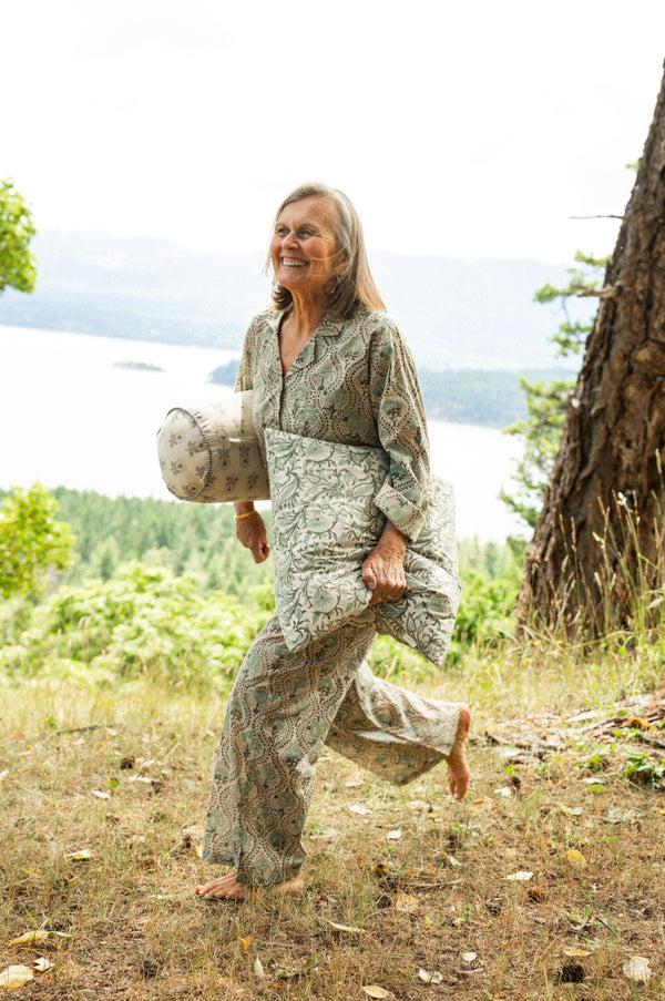 Lalita Block Print Pyjama Set - L/XL