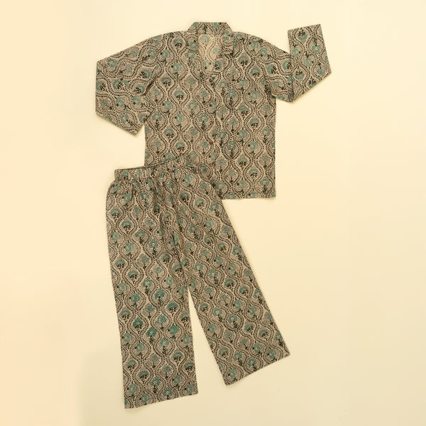 Lalita Block Print Pyjama Set - S/M