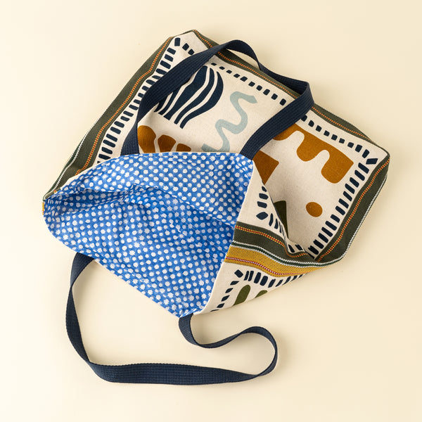 Spring Silhouettes Tote Bag, Multi