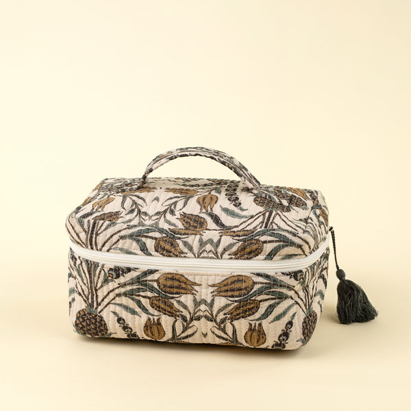 Tropicana Quilted Vanity Bag