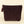Two-Tone Velvet Vanity Pouch L, Sangria/Navy
