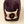 Rosette Velvet Vanity Pouch S, Sangria