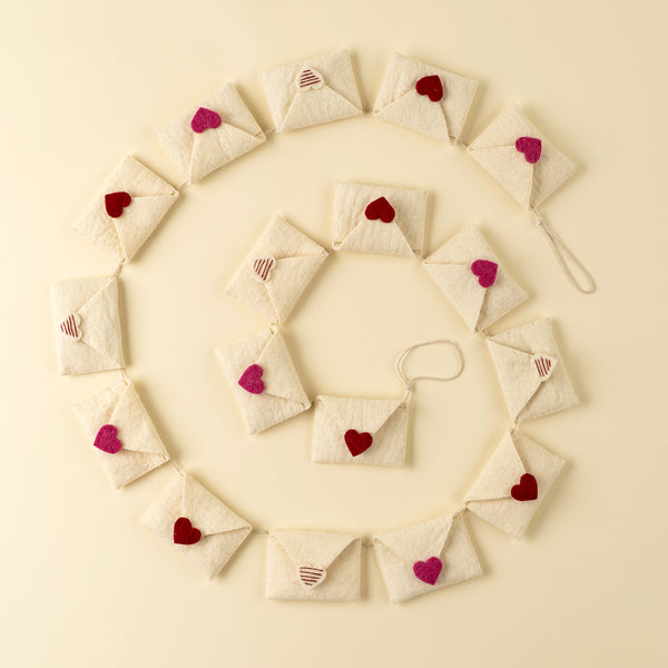 Love Letter Felt Garland