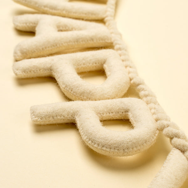 Happy Birthday Felt Garland