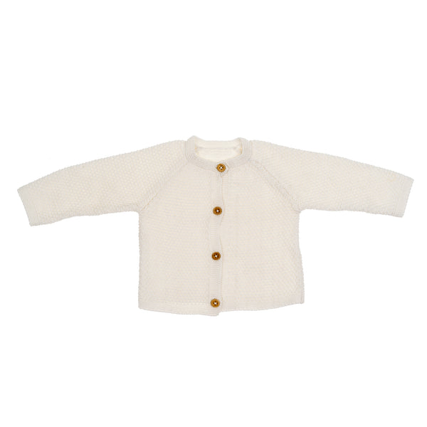 Briar Knit Cardigan 0-6 Months, Ivory