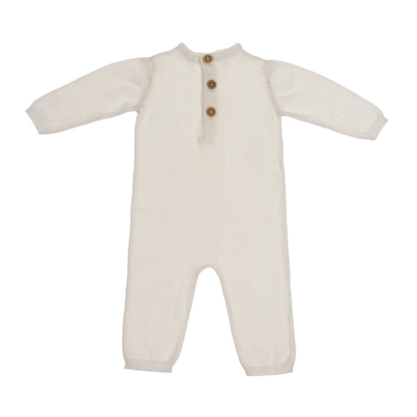 Riley Jumpsuit 6-12 Months, Ivory