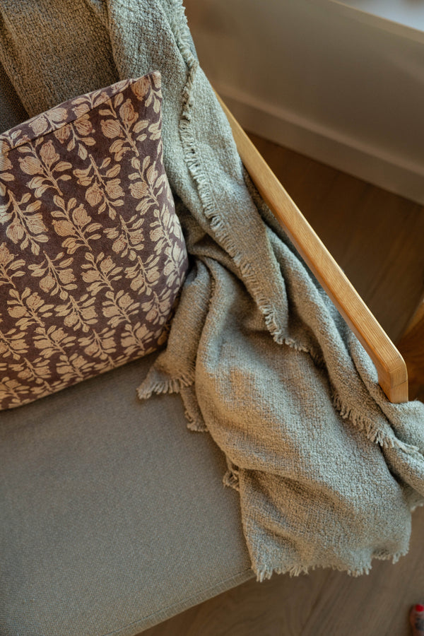 Callisto Throw, Light Grey