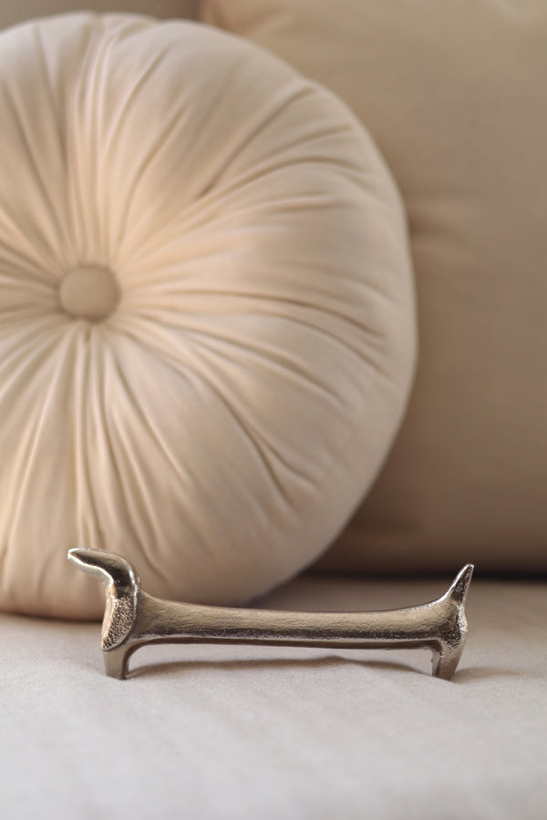 Silver Dachshund Dog, Long