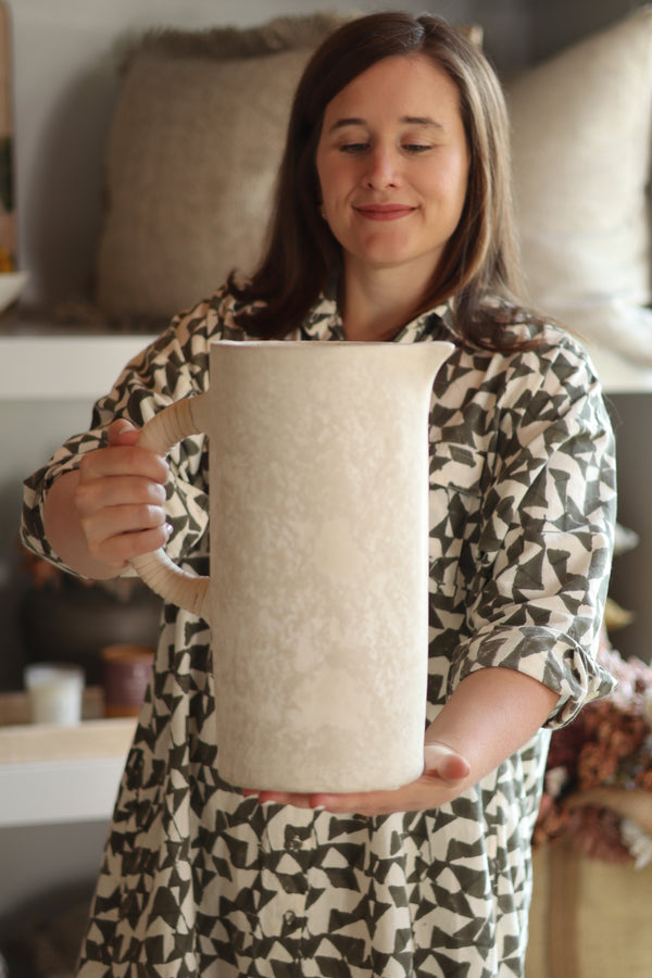 Atelier Paper Mache Pitcher, Tall