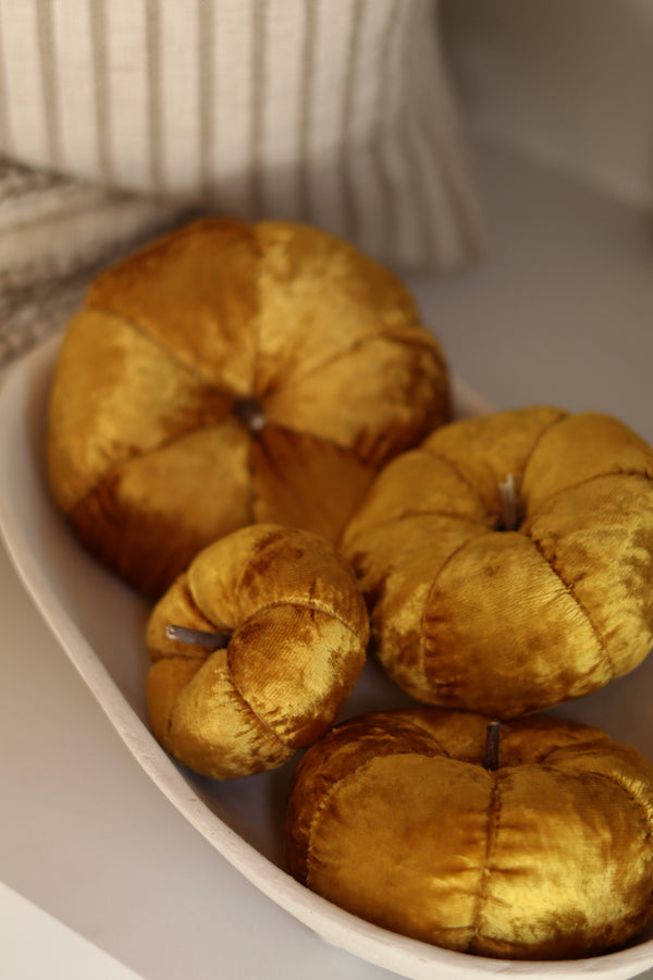 Velvet Pumpkin L