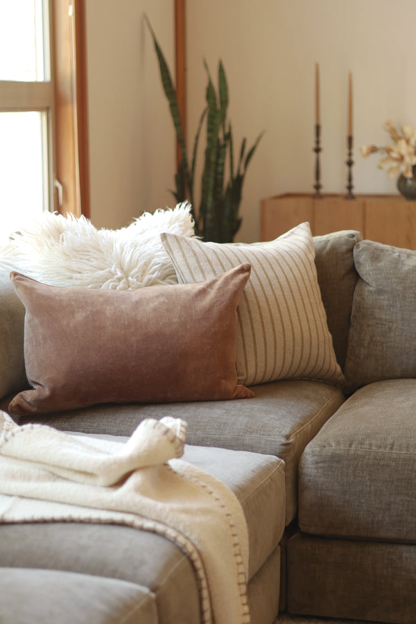 20x20 Flokati Pillow