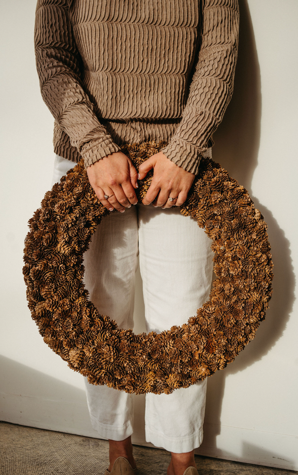 Pinecone Wreath