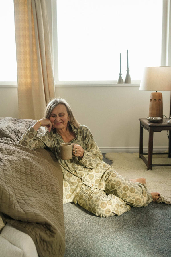 Kalli Block Print Pyjama Set - L/XL